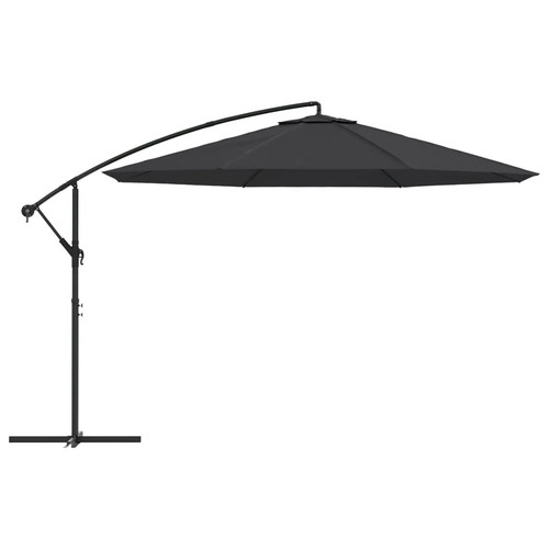 Parasol déporté avec mât - , en