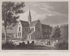 Rehburg - Loccum Monastère Original Table en Acier Umbach 1852