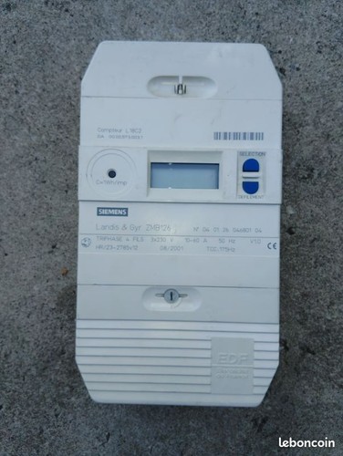 Compteur électrique siemens - compteur,