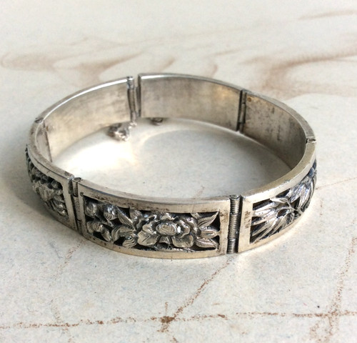 Bracelet ancien argent - ancien,