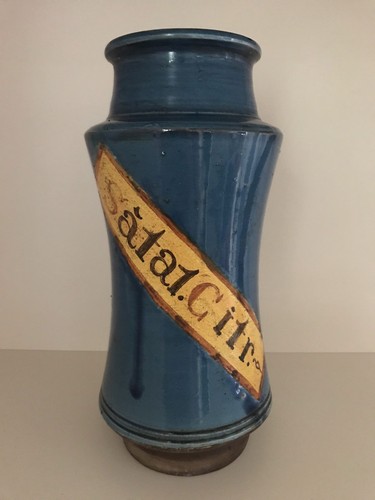 Ancien pot pharmacie - pot, à
