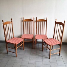 SUITE DE 4 CHAISES "RACINE"