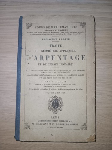 Traité géométrie - de,