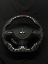 Mitsubishi Lancer Evolution 2007-2016 Carbon Fiber Sports Steering Wheel