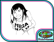 Sticker Vinyle Murale Anime