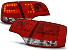 Paire de feux arriere Audi A4 B7 break 04-08 LED rouge blanc