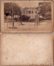 France, Court of&#039;school or public garden to identify, games of&#039;children, ma
