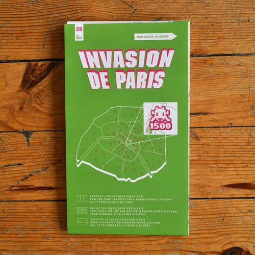 Invader carte invasion - invader,