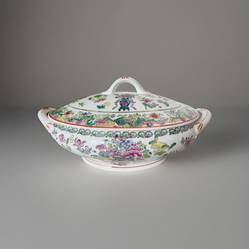 Légumier ancien porcelaine - légumier,