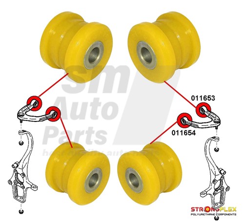 Front upper arm bushings - x,
