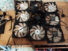 Lot de 9 ventilateurs de