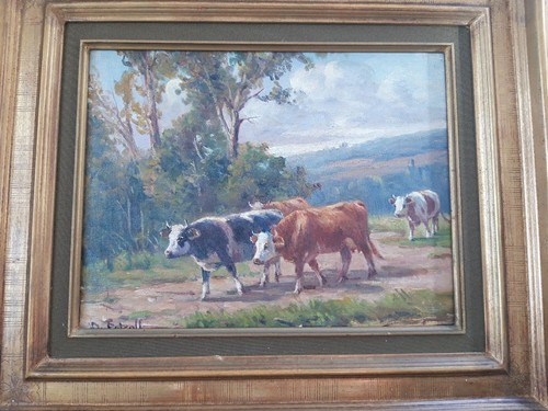 Tableau peinture huile - peinture,