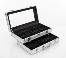 XL Valise à Montres Aluminium
