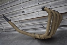 HONDA CB 750 F2 1991-01 CAFE BOBBER CUSTOM SLASH CUT EXHAUST DOWNPIPES SYSTEM