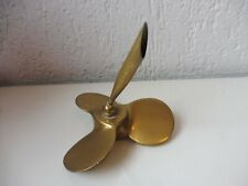 Beautiful old mine holder, boat propeller, solid brass!