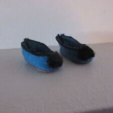 original G.L. : pair of slippers for Bleuette period 1920