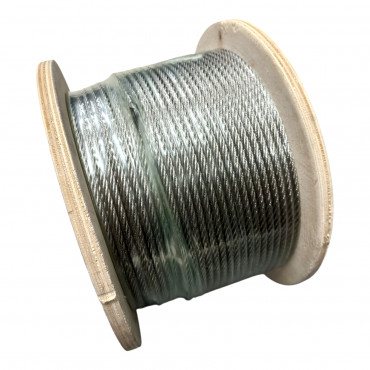 Cable diamètre 5mm inox - inox,