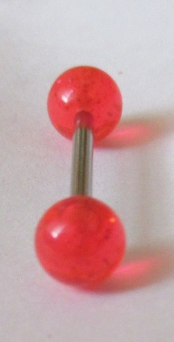 Piercing langue barbell 19 - piercing,