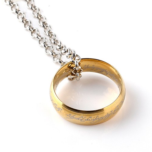 Collier seigneur des anneaux - collier,