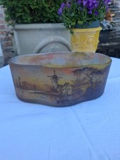 jardinière en  pate de verre