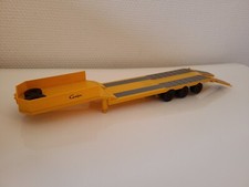 MINIATURE : SEMI REMORQUE SEULE 3 ESSIEUX PORTE CHAR NEUF