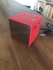 Sony ICF-C1T Radio Réveil Rouge Digicube 