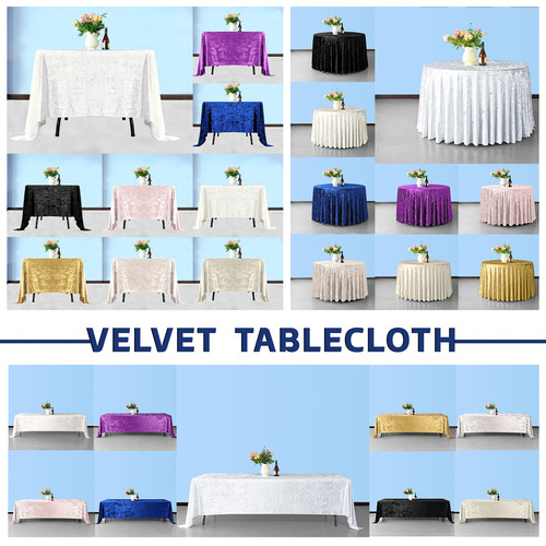 Nappe velours écrasé - velours, doux