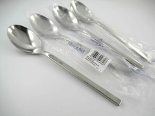 4 Soup Spoons NEW WAVE Villeroy & Boch Glossy 18/10 Stainless Steel Flatware