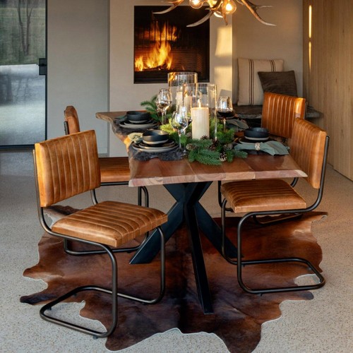 Tapis déco peau vache - de, vache"
