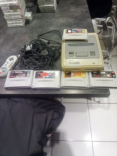 Console super nintendo 1 - super, nintendo,