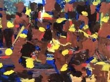 XXe Abstract Painting Board