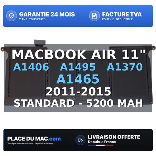 Batterie pour macbook air - macbook,