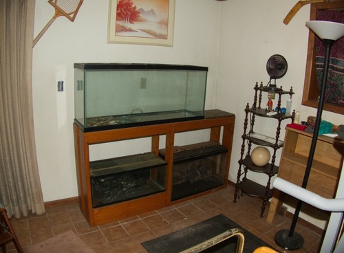 Complete aquarium set 55 - up:,