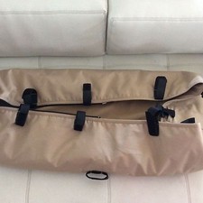 BUGABOO FROG BABY BASSINET MATTRESS & COVER CARRY COT STROLLER FABRIC SAND