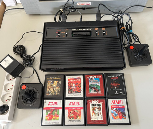 Console atari 2600 secam 2 - 2600, +