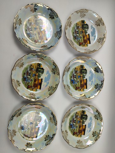 Lot assiettes limoges france - 6,
