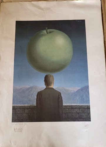 Gravure renee magritte 1960 - magritte,