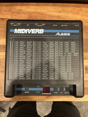 Alesis midiverb desktop - midiverb,