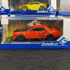 SOLIDO DODGE CHALLENGER SRT DEMON GO MANGO ORANGE  1:43 NEUF BOITE S4310306