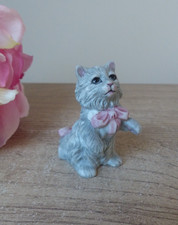 Figurine Chat Franklin Mint
