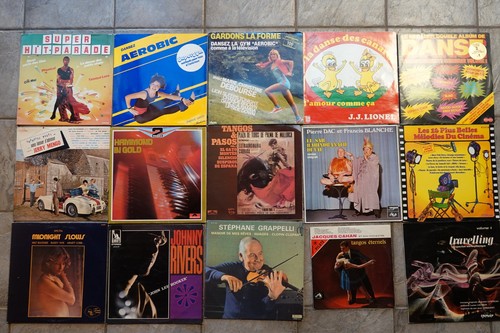 Lot disques vinyles - lot,