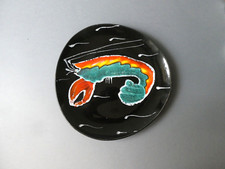 assiette en céramique, décor