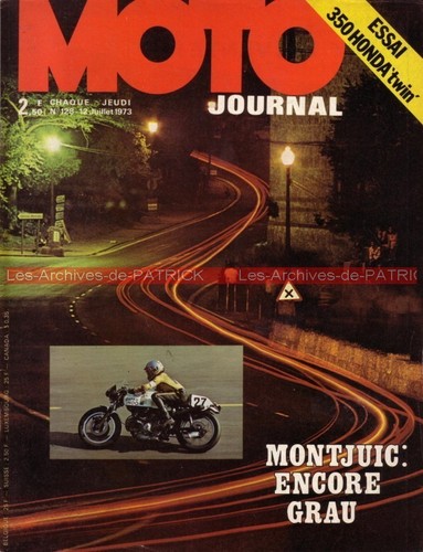 Moto journal 128 honda 350 - journal,