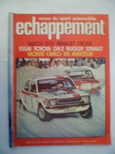 ECHAPPEMENT N°89 03/1976 TOYOTA COROLLA GR2 BUGGY STRAKIT 2CV RENAULT 4 CROSS 