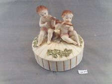 Antique Box, Covered Pot, Porcelain Jewelry Box Kids Decor (CW95)