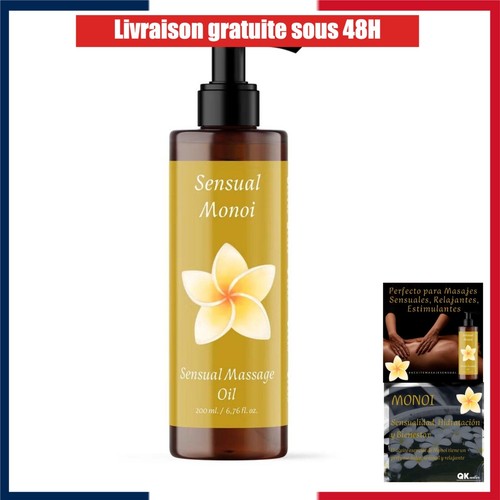 Huile massage relaxante - huile,