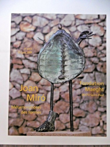 Miro joan affiche - miro, originale