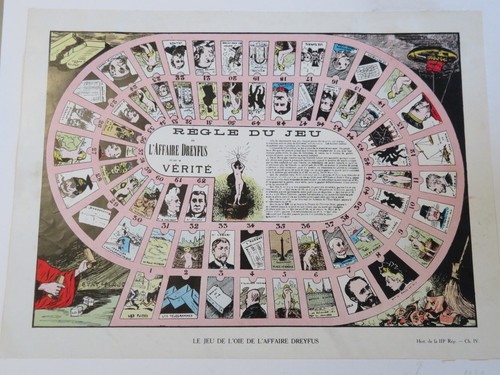 Affichette jeu oie - jeu, de