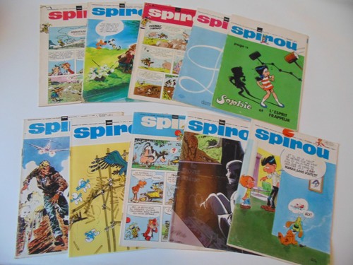 Spirou lot magazines - 10,