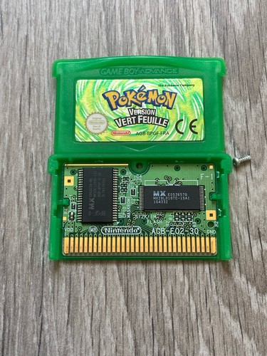 Pokemon vert feuille leafgreen - vert,
